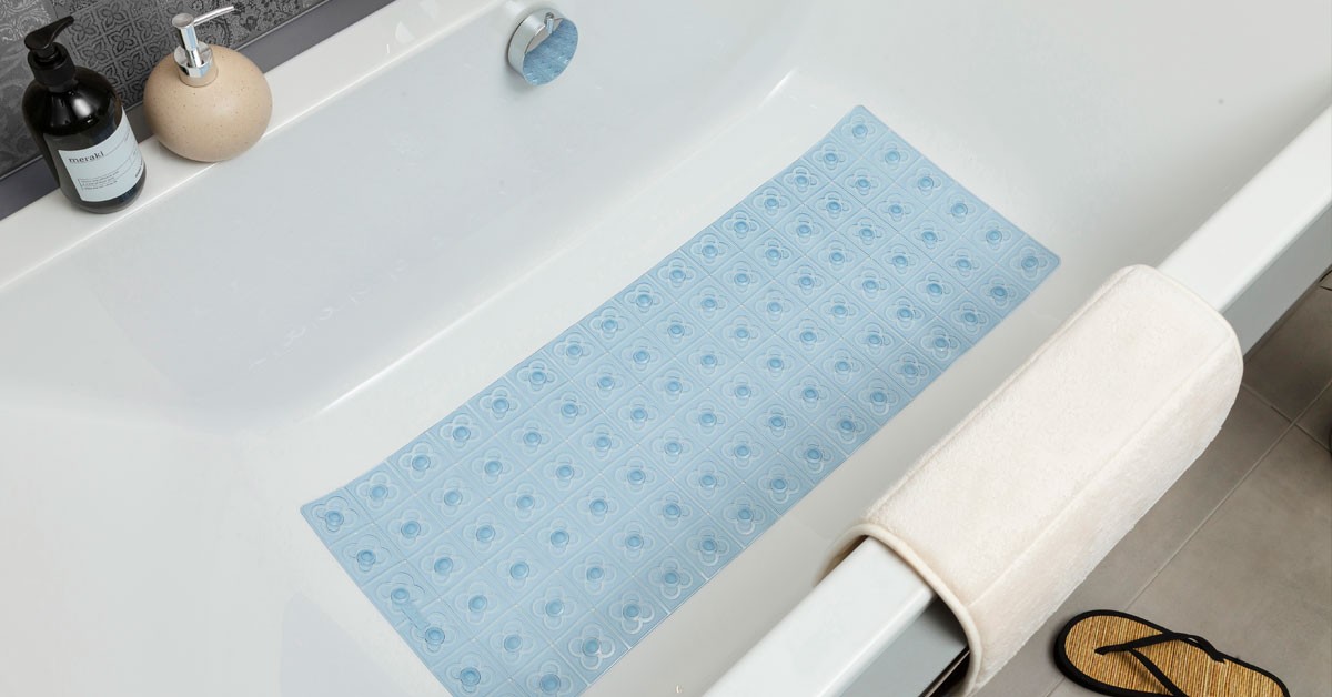   Alfombras antideslizantes de baño: cómo elegirlas y mantenerlas 